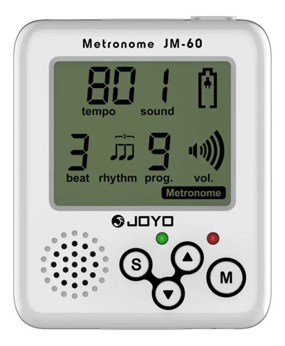 Metronomo Joyo Recarcable Jm 60 0