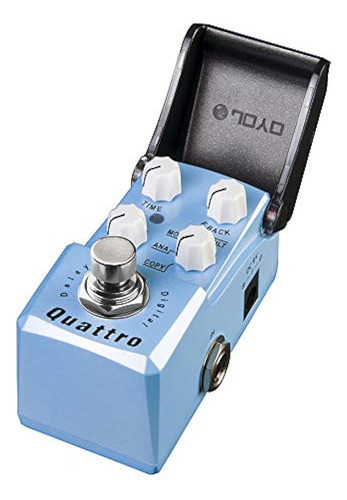 Joyo Quattro 4 Modos Digital Delay Mini Pedal Con Filtro De 0