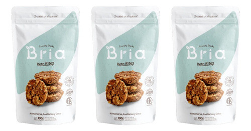 Pack X 3 Snack Bria Keto 100 G 0