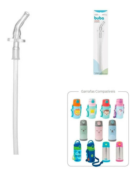 Refil Canudo Em Silicone Repositor Para Garrafas Buba 0