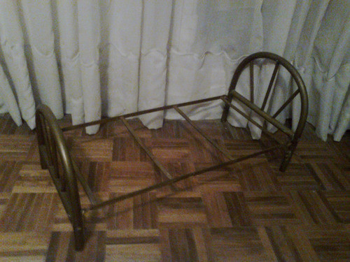 Antiguo Juguete,cama Muñecas, Bronce, Hierro,c/elementos 0
