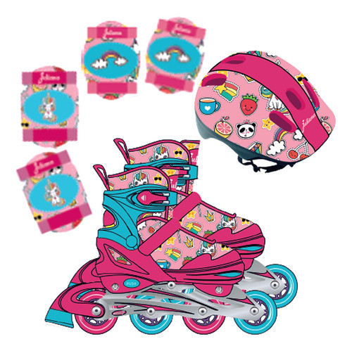 Rollers Juliana Combo Set Protección Ploppy 496019 0