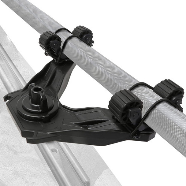 Soporte De Kayak Doble Cabeza Montaje En Rail Negro 0