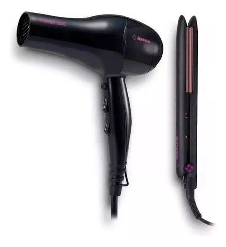 Arrow Beauty Set Secador Pelo 1800w + Planchita Ak6000ap 0