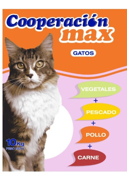 Alimento Colonia El Ombu Cooperación Gatos Max X 10 Kilos 0 Alimento Colonia El Ombu Cooperación Gatos Max X 10 Kilos 0