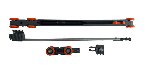 Set Carros Puerta Corrediza | Ducasse Dn-80 Easy Soft 0