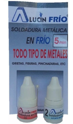 Soldadura En Frio Alucin - Reemplazo Economico De Pasta Laco 0