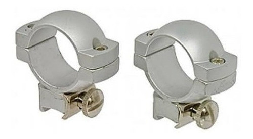 Montaje Anillas Redfield Medio Weaver Riel 1' Plateadas 0