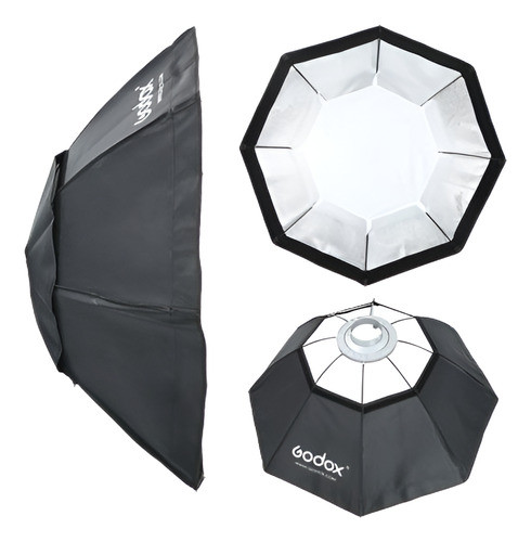 Octágono De Godox 120cm Rejilla Panal Softbox Bowens Montaje 0