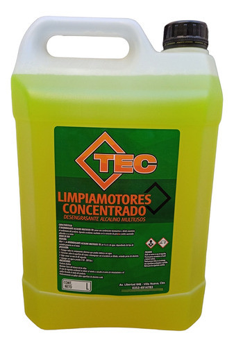 Tec Limpiamotor Concentrado 5l Rmr Car 0