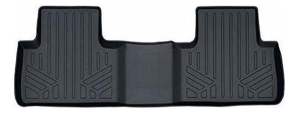Smartliner Alfombrillas Para Piso De 2 Filas, Color Negro Pa 0