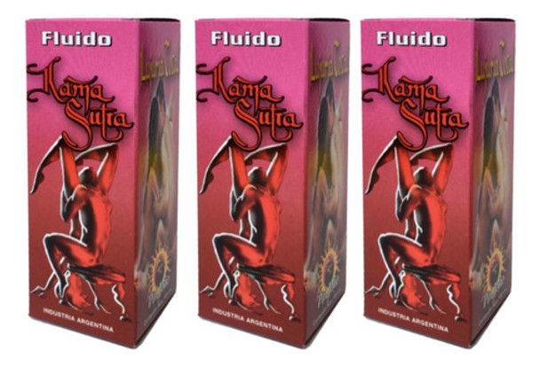 Pack Fluido X 3 Kamasutra X 100cc Pai Joao 0