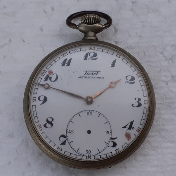 Relógio De Bolso Tissot Antimagnetique - Swiss Made 0