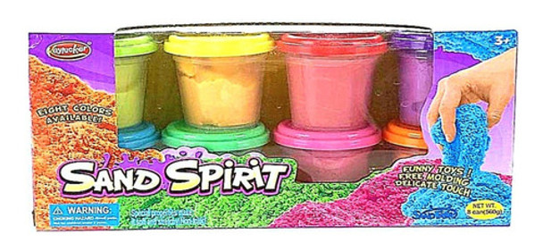 Arena Mágica Texturada Por 8 En Caja Juguete 0