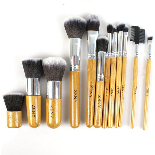 12 Pc Profesional Maquillaje Pinceles Set Base De Sombra De 0