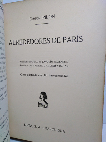 Alrededores De Paris - Edmon Pilon 0