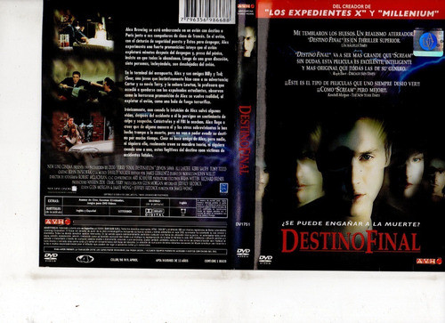 Destino Final (2000) - Dvd Original - Mcbmi 0
