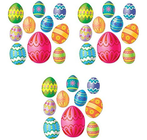 Recortes De Huevos De Pascua De Beistle, Varios Tamaños, Paq 0