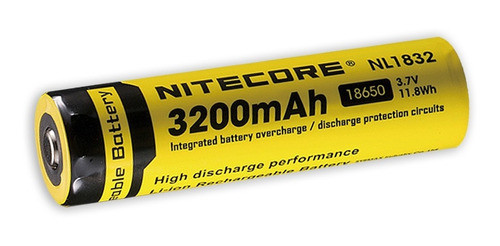 Nitecore Recargable 18650 3200mah 3,7v 0