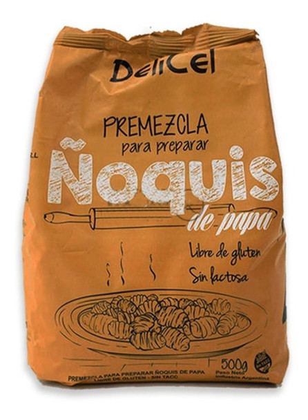Premezcla Para Ñoquis Delicel X500grs Sin Tacc 0