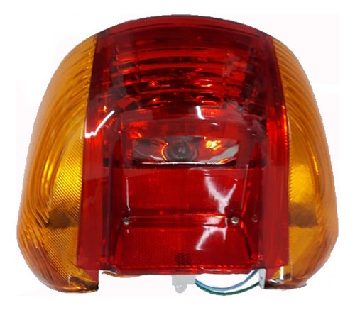 Faro Trasero Completo Moto Motomel Blitz 125 0