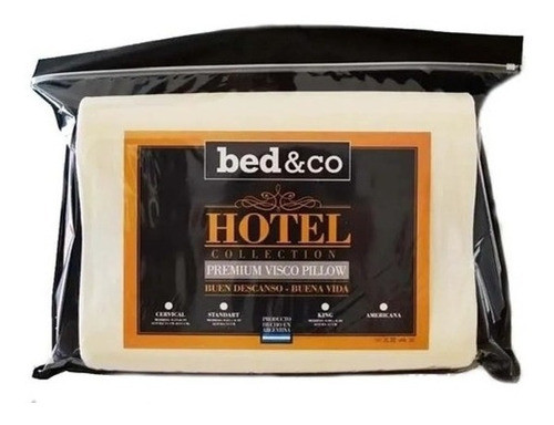 Almohada Viscoelastica Memoria Inteligente Hotel Bed&co 0