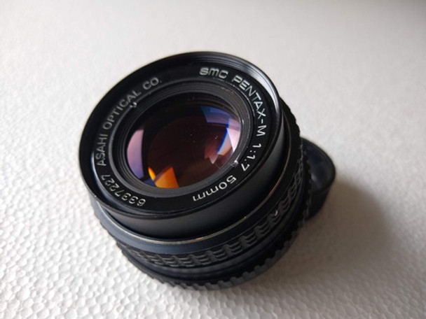 Lente Pentax 50 Mm 1, 1,7 Bayoneta K Impecable 0