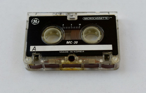 Micro Cassette Mc-30, Made In Corea Del Sur, Usado 0