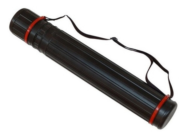 Tubo Porta Plano Extensible, Con Correa 10.5 X 64 A 125 Cm 0