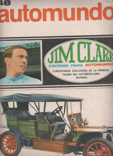 Revista ** Automundo * Nº 48 Año 19669 - Jim Clark 0