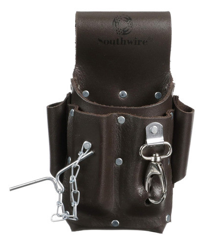 Bolsa De Herramientas Southwire Marrón Con 5 Compartimentos 0