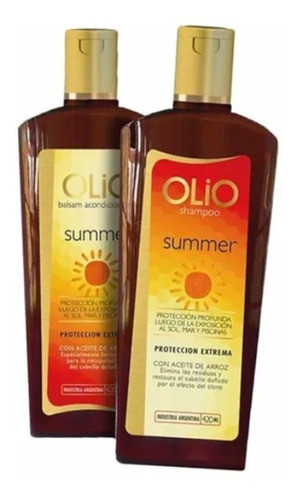 Olio Combo Summer Shampoo + Acond Protección Extrema Verano 0