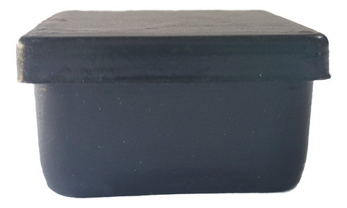 Regatón Cuadrado Plástico Interior, Para Caño De 35x35mm X40 0