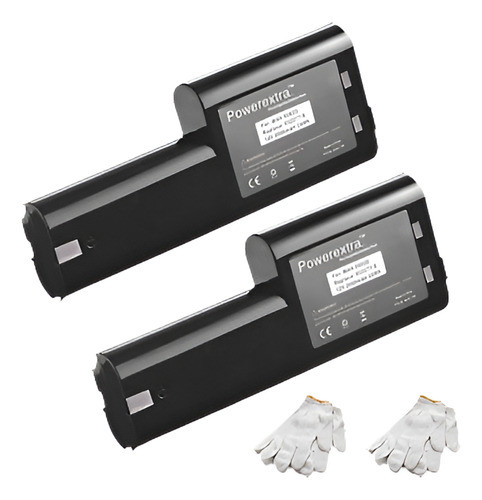 2 X Para Makita 1210 632277-5 5092d 5092dw 6011d 6011 Ni-cd 0