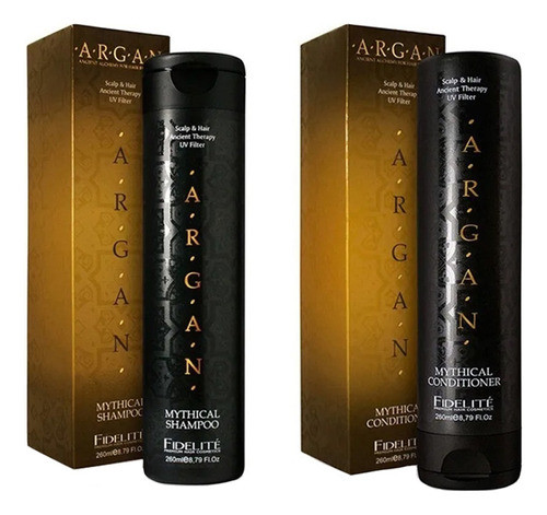 Kit Fidelite Argan Mythical Shampoo Y Acondicionador 250ml 0