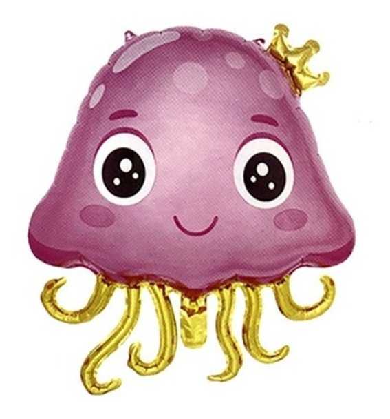 Globo Metalizado Medusa - 52 X 60 Cm - Universo Mágico 0