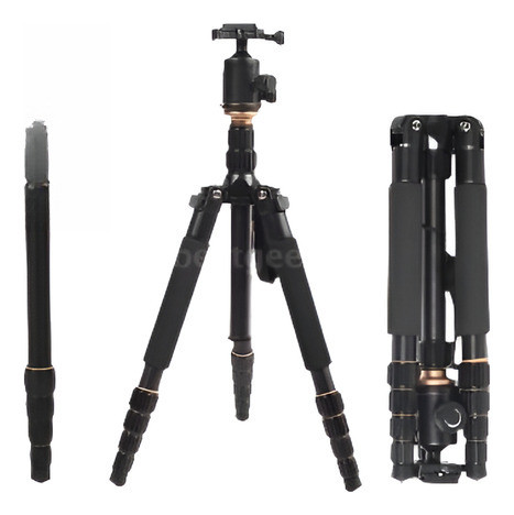 Profesional 60  Monopod Trípode Con Rótula Para Dslr Cámara 0