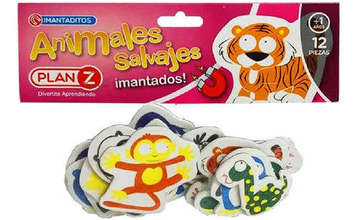 Animales Salvajes  12 Pzas- Planz 90631 0