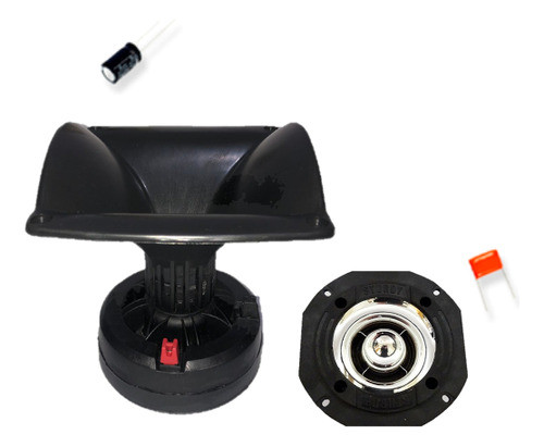 Kit 2 Driver Corneta Lc 07 E Tweeter Sturdy 240 Watts + Cap 0
