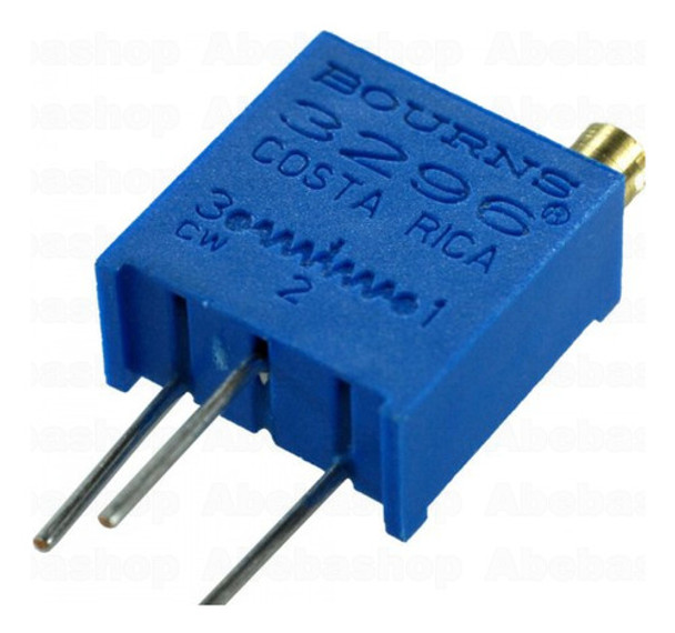 Pack 50x Preset 3296 25 Vueltas 10ohm 0.5w 0