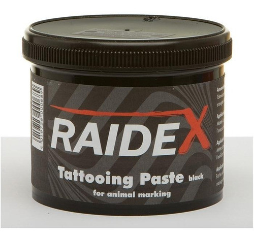 Raidex Pasta Para Tatuar - Negro 0