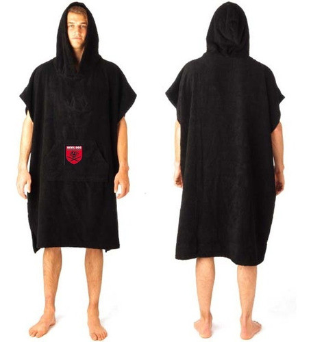 Poncho Toalla Cambiador Devil Dog 0