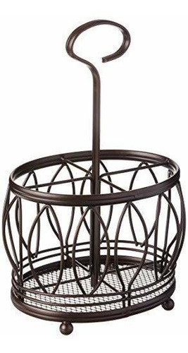 Spectrum Diversified Leaf Cubiertos Caddyholder Bronze 0