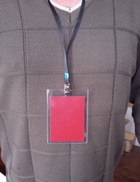 Cinta Colgante Y Porta Credencial Periodista  83x118 X 50 U. 0