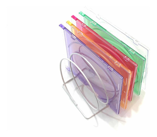 2 Suporte De Armazenamento Cd, Dvd, Jogo De Suporte De Disco 0