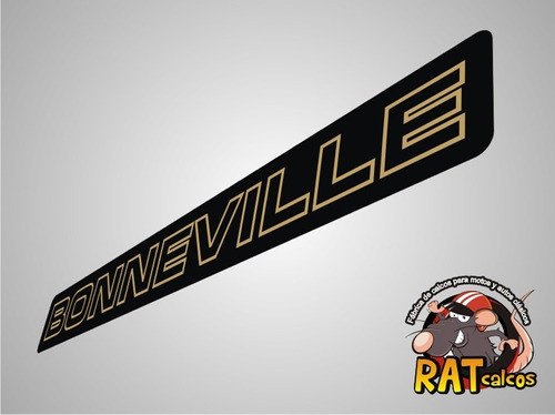 Calco Triumph / Logo Boneville 0