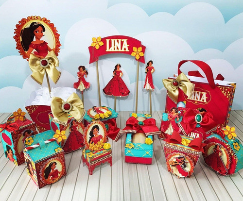 Kit Imprimible Cajitas Elena De Avalor 0