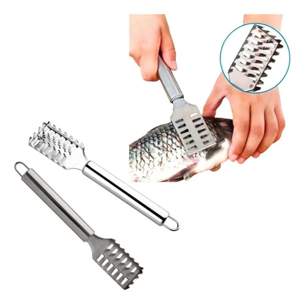 Removedor De Escamas De Peixe De Aço Inoxidável 0