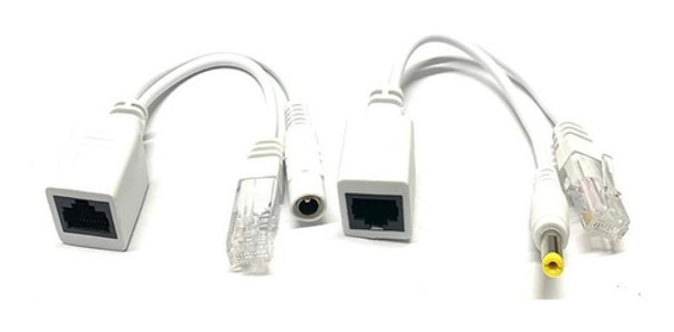 10x Cabo Adaptador Poe Injetor + Separador (10 Peças) 0