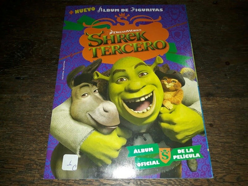 Álbum Completo Shrek Tercero 0
